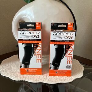 Black Compression Knee Sleeve 2 available